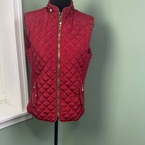 Special One by Rock Quilted Brick Red Vest XL